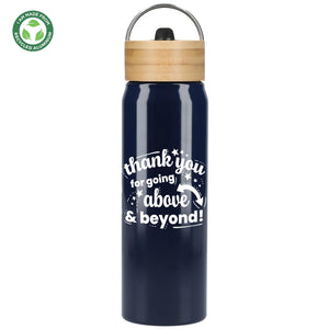 26 oz Eco-Friendly Bamboo Lid Bottle - Above & Beyond