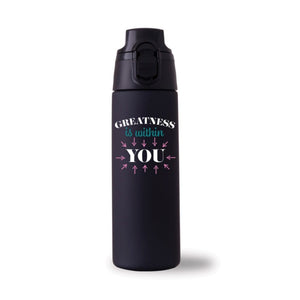 24 oz Lola Water Bottle - Greatness Within