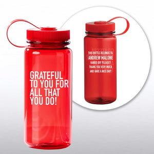 Custom: Value Wide Mouth Wellness Bottle - Grateful