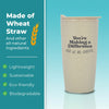 Value Wheat Tumbler - Making a Difference - Natural