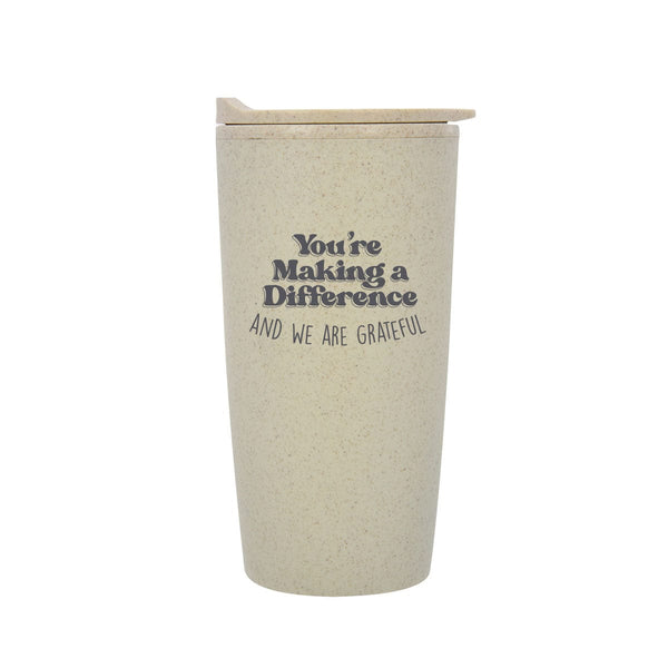 Value Wheat Tumbler - Making a Difference - Natural