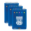 3in1 Mini Jotter w Pen - Epic Team
