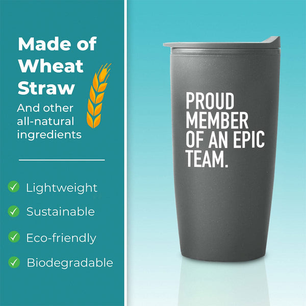 Value Wheat Tumbler - Epic Team - Grey