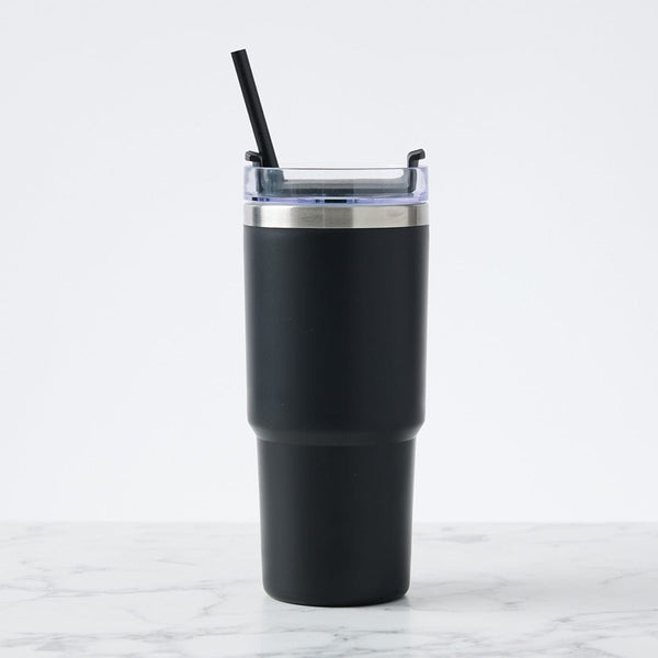 Add Your Logo: Value Line Color Pop Tumbler with Straw