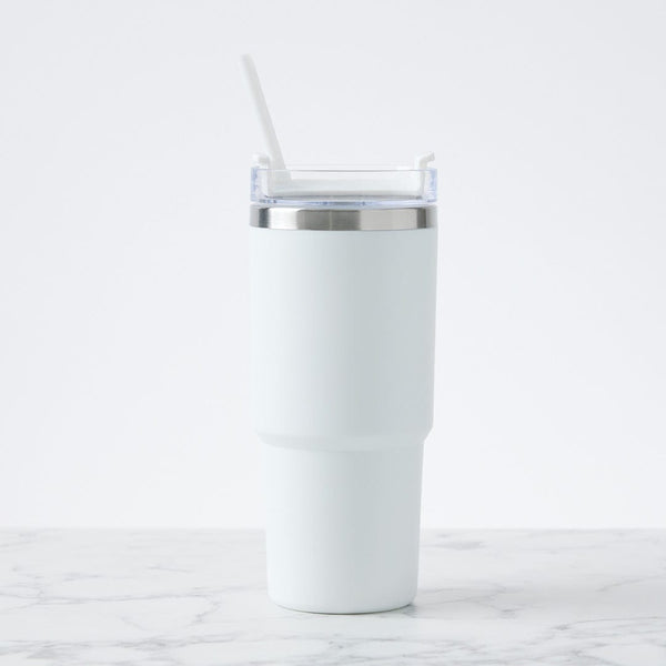 Add Your Logo: Value Line Color Pop Tumbler with Straw