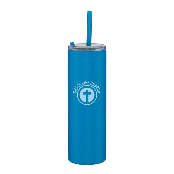 Add Your Logo: Bold Sips 16oz Slimline Travel Mug