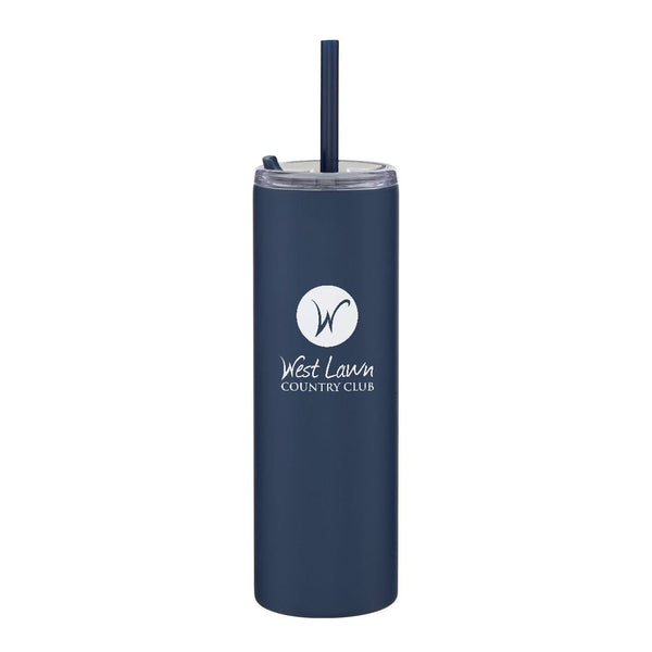 Add Your Logo: Bold Sips 16oz Slimline Travel Mug
