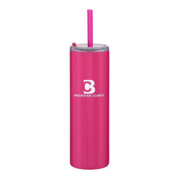 Add Your Logo: Bold Sips 16oz Slimline Travel Mug