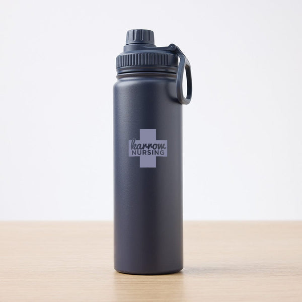 Add Your Logo: Commute & Carry Stainless Water Bottle