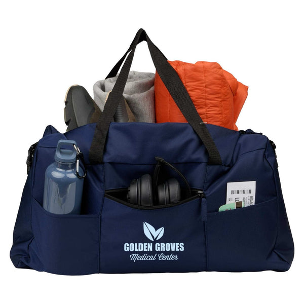 Add Your Logo: Easy Carry Sustainable Duffle Bag