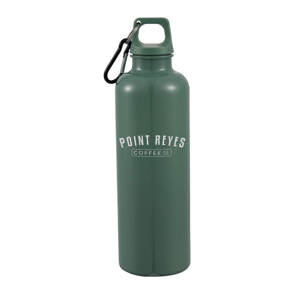 Add Your Logo: Game Day Recycled Water Bottle with Carabineer Clip 25oz