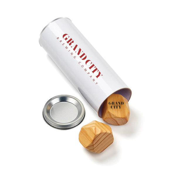 Add Your Logo: Mindful Stackable Stones Wooden