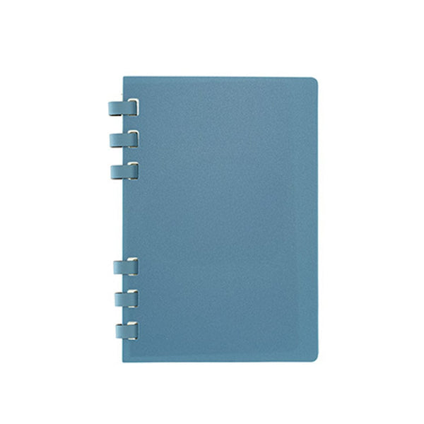 Add Your Logo: Recycled Plastic Cover 6-Ring Notebook with Lined Paper