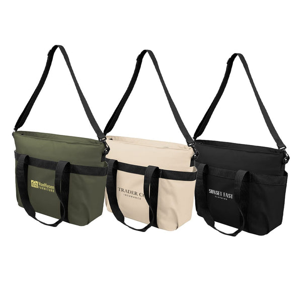 Add Your Logo: Recycled Insulated Strappy Cooler Bag