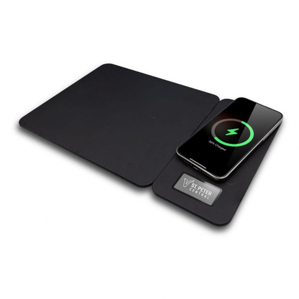 Add Your Logo: Auto Align Wireless Charging Mouse Pad