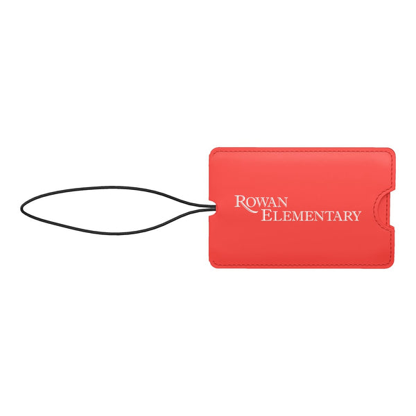 Add Your Logo: Slim & Sleek Luggage Tag