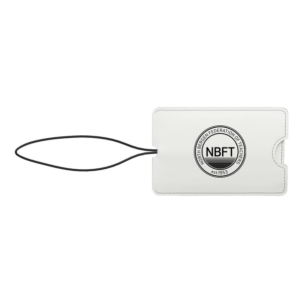 Add Your Logo: Slim & Sleek Luggage Tag