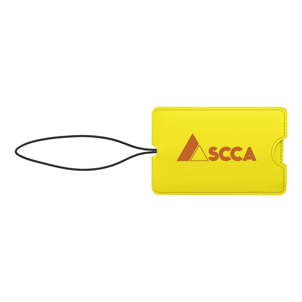 Add Your Logo: Slim & Sleek Luggage Tag