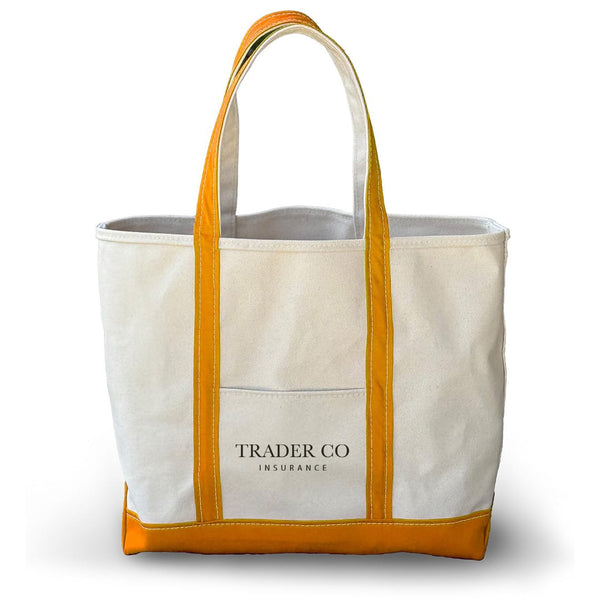 Add Your Logo: Voyage & View Canvas Tote