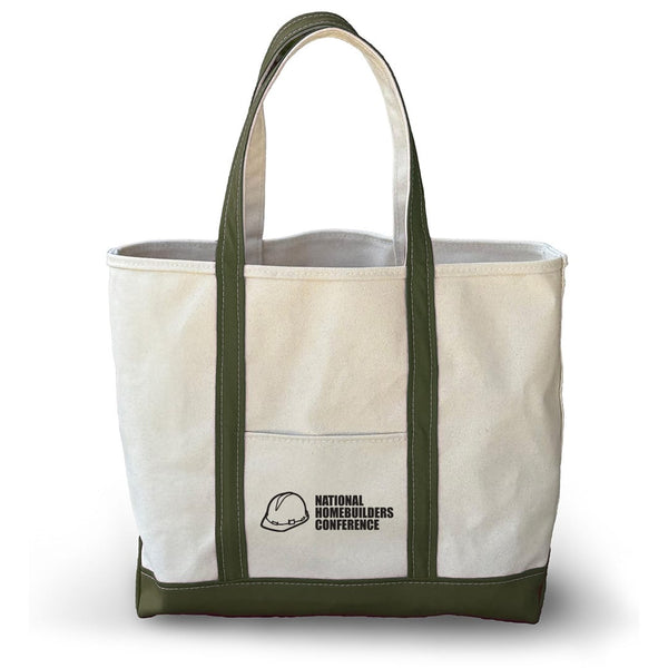 Add Your Logo: Voyage & View Canvas Tote