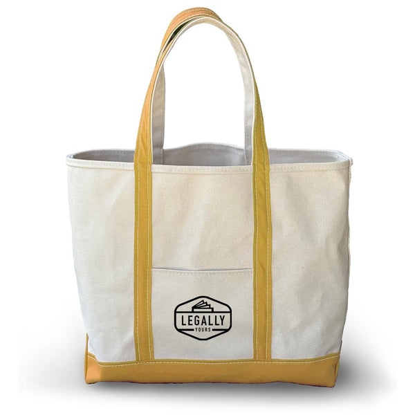 Add Your Logo: Voyage & View Canvas Tote