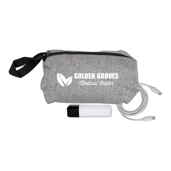 Add Your Logo: Roam & Recharge Cable Set