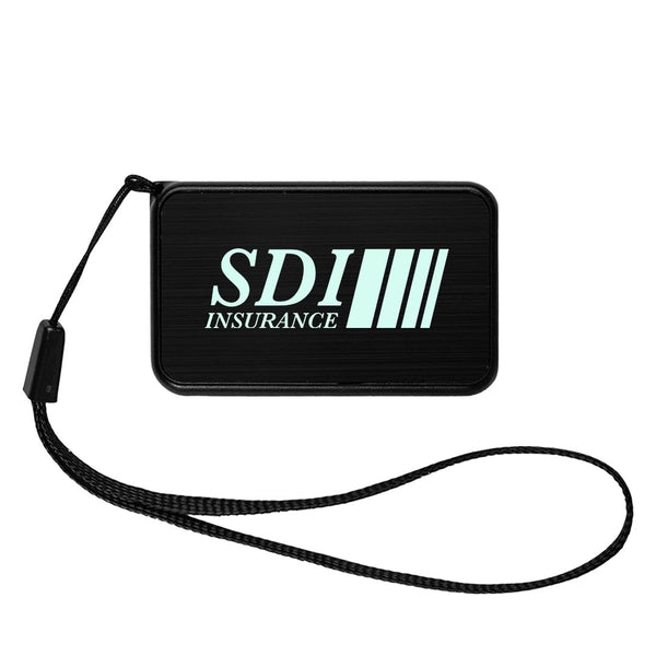 Add Your Logo: Vibrant Force 1000mAh Power Bank