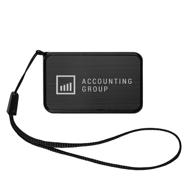 Add Your Logo: Vibrant Force 1000mAh Power Bank