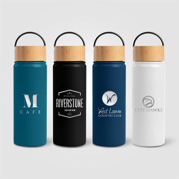 Add Your Logo: 18oz Haven Double Wall Bottle