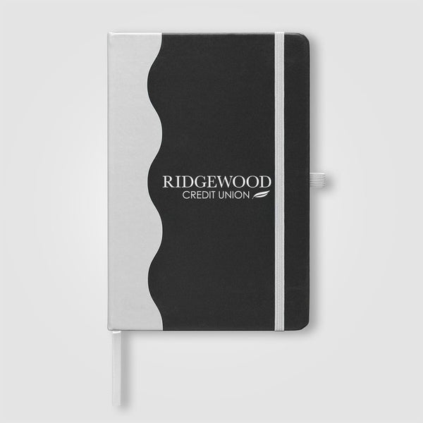 Add Your Logo: Dockside Recycled Hard Cover Journal