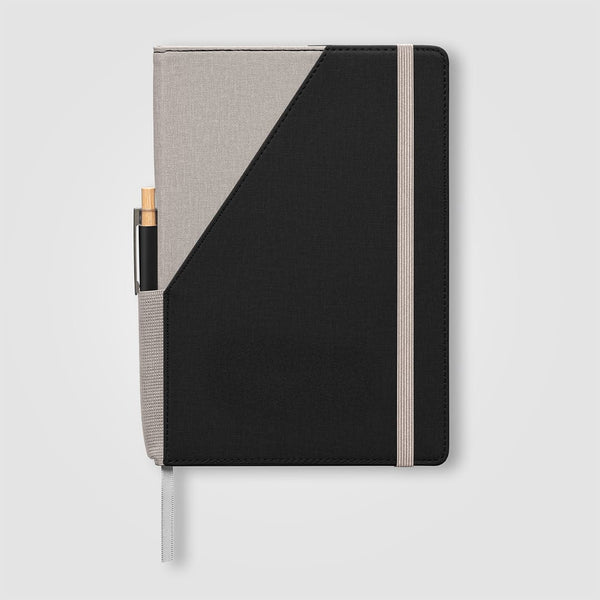 Add Your Logo: The Prestige Refillable Pen & Recycled Journal Set