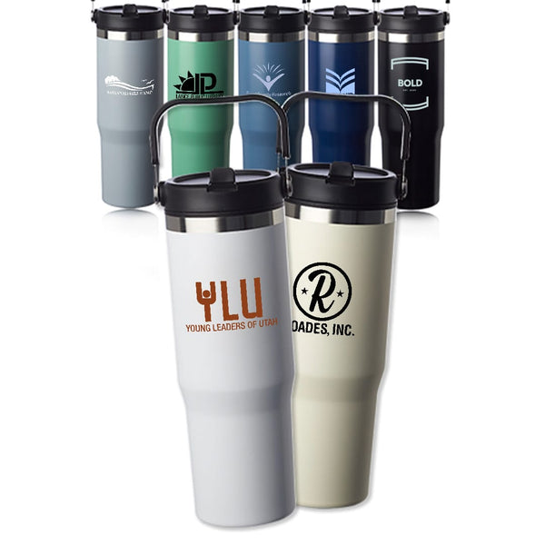 Add Your Logo: The Heritage Wide Mouth Travel Mug