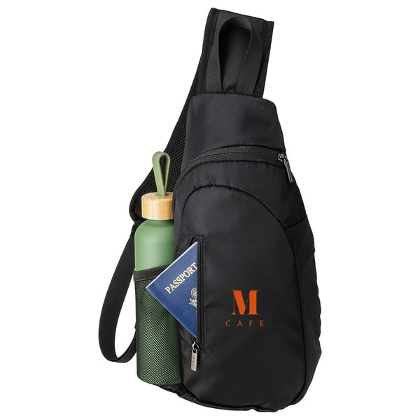 Add Your Logo: AeroLoft Crossbody Sling Backpack