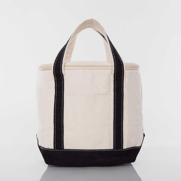 Add Your Logo: Small Canvas Lunch Cooler