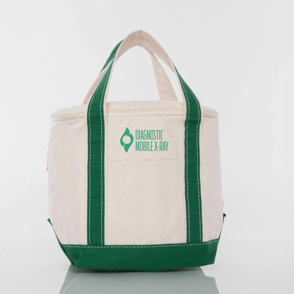 Add Your Logo: Small Canvas Lunch Cooler
