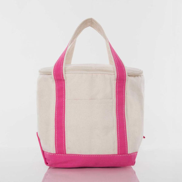 Add Your Logo: Small Canvas Lunch Cooler