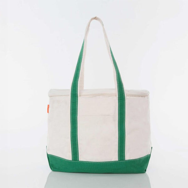 Add Your Logo: Large Canvas Lunch Cooler