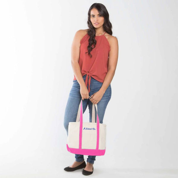 Add Your Logo: Large Canvas Lunch Cooler