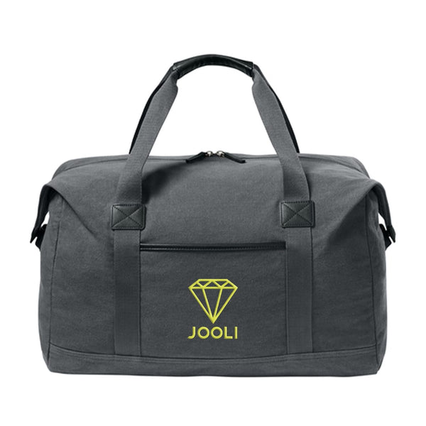 Add Your Logo: Port Authority® Washed Canvas Duffel