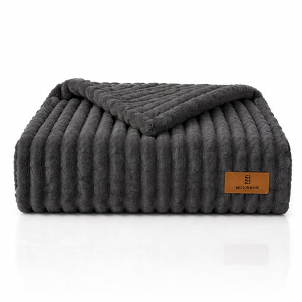 Add Your Logo: Luxe Corduroy Blanket
