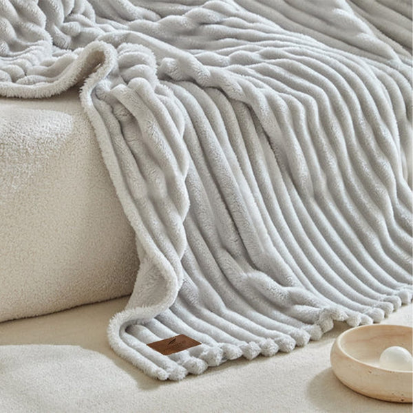 Add Your Logo: Luxe Corduroy Blanket