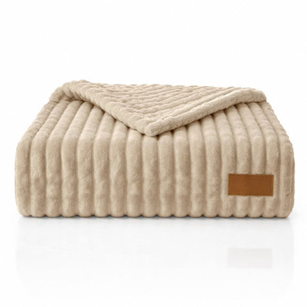 Add Your Logo: Luxe Corduroy Blanket