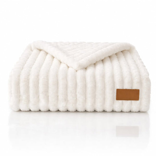 Add Your Logo: Luxe Corduroy Blanket