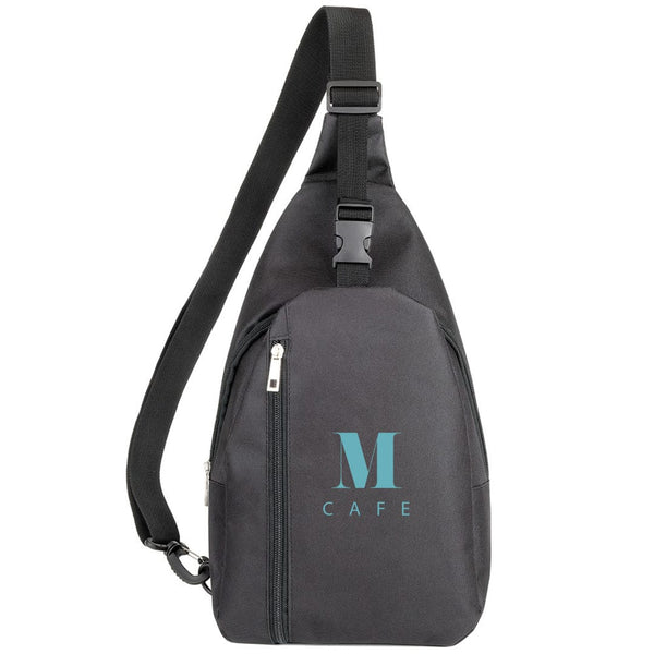 Add Your Logo: HarborFlex Recycled Crossbody Sling