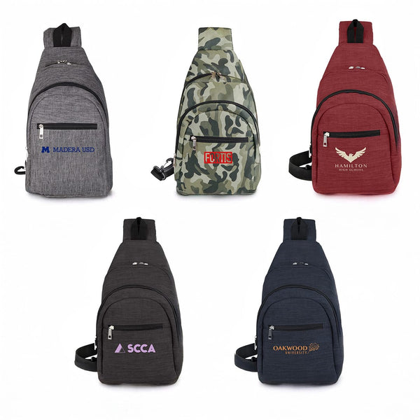 Add Your Logo: All‑Day Flow Crossbody Sling