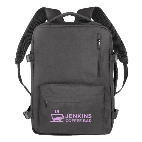 Add Your Logo: EcoVoyage Recycled Overnighter Backpack