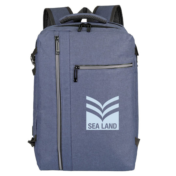 Add Your Logo:  TechReady Oxford Overnighter Backpack