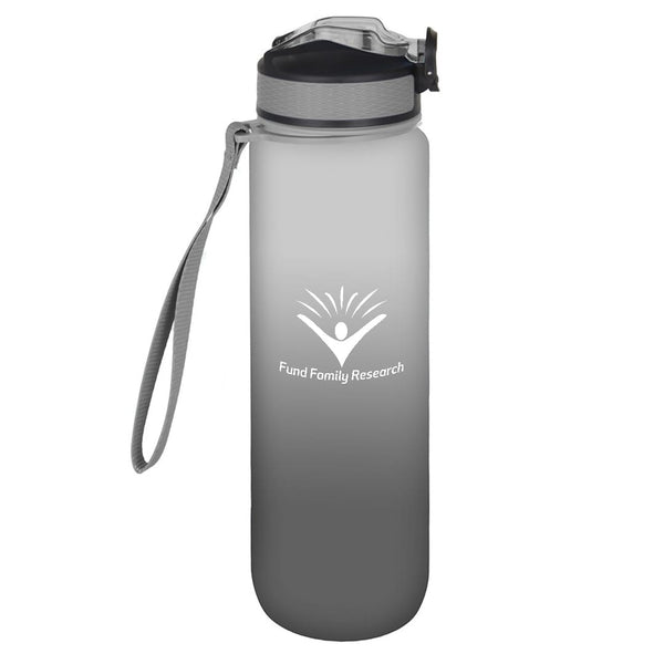 Add Your Logo: 32oz Gradient Flip Top Tritan Bottle