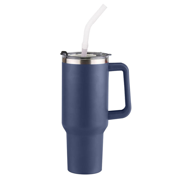 Add Your Logo: 40oz Big Day Insulated Travel Mug with Straw