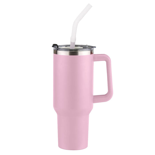 Add Your Logo: 40oz Big Day Insulated Travel Mug with Straw